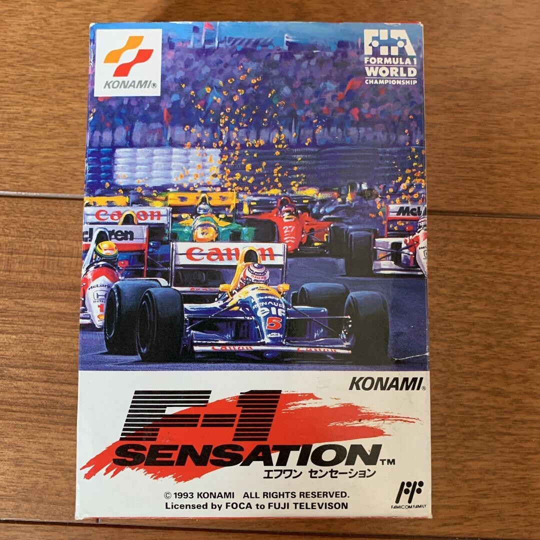 EXC++ F-1 Sensation Nintendo Famicom FC NES NTSC-J Japan
