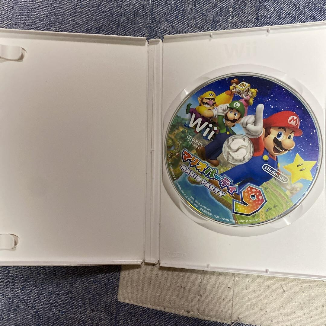 Mario Party 9 Nintendo Wii Japanese Used Game Disc only from