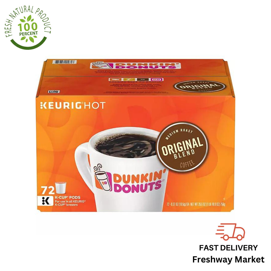 Dunkin' Donuts Original Blend K-Cups, Medium Roast (72 ct.)
