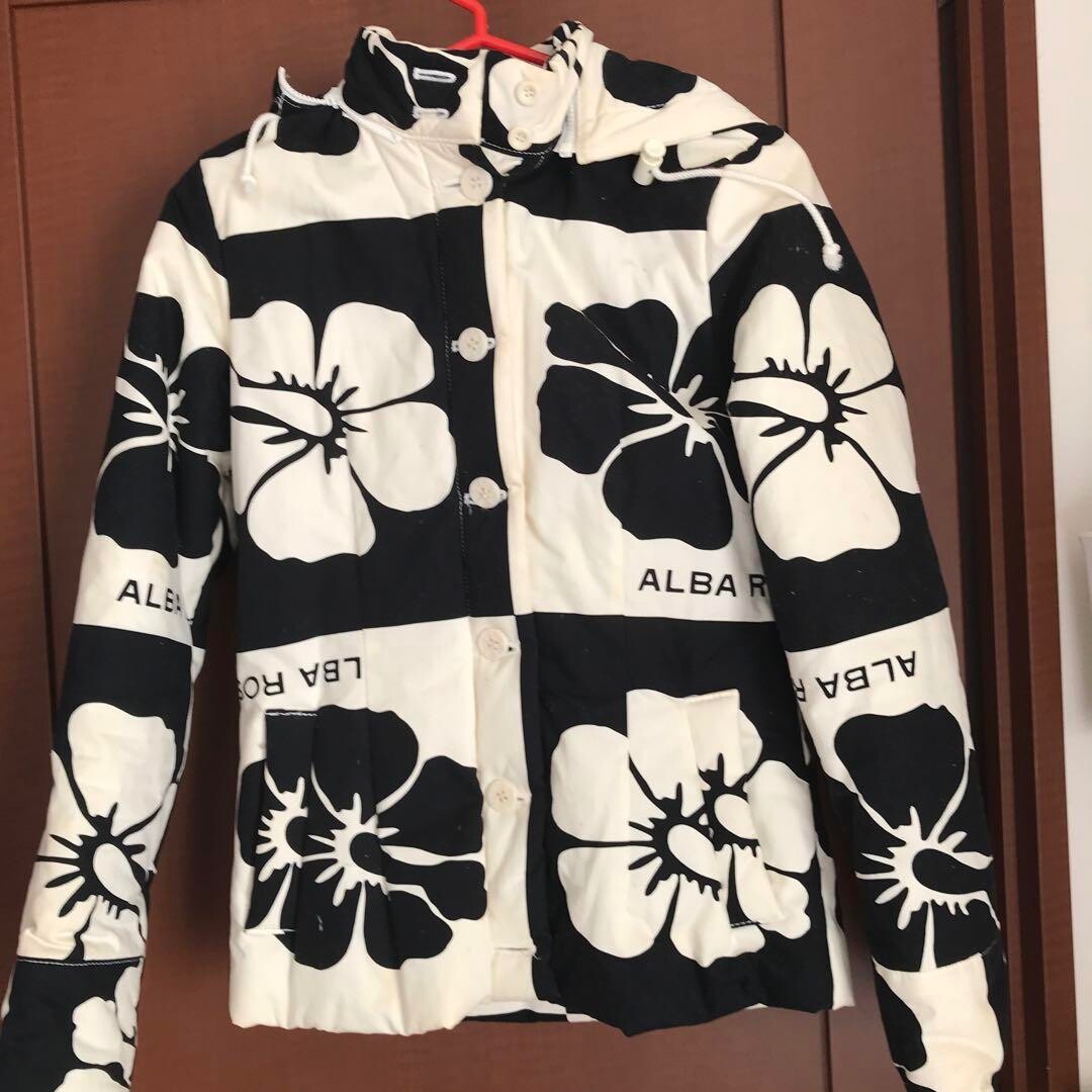 Alba Rosa Jacket Coat Hibiscus Foodie Free Size | eBay