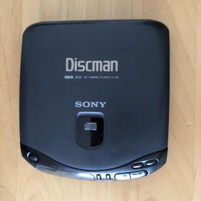 ポータブルプレーヤー SONY D-100 BP-100 希少）SONY Discman D-100 .BP-100 Sony Discman D-10 D-100