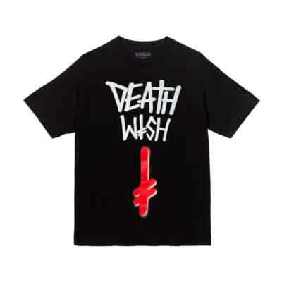 

Футболка с короткими рукавами Deathwish Arch Logo (черная), Черный