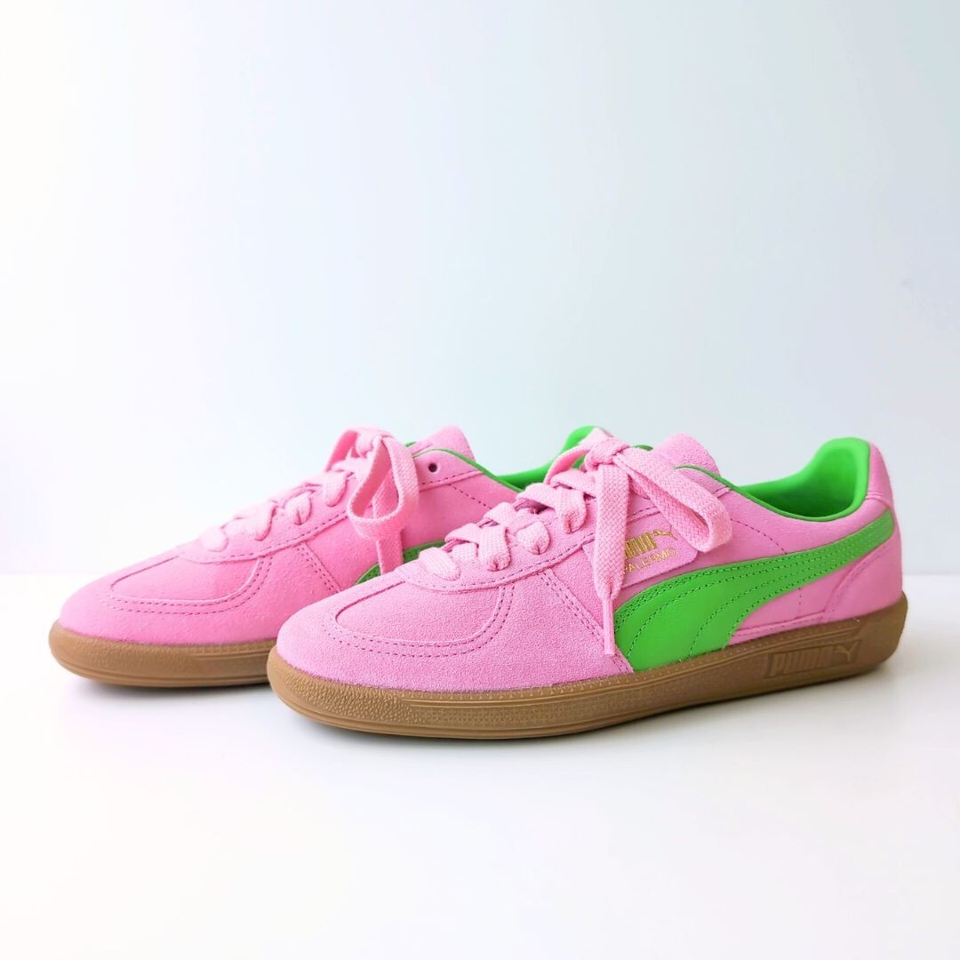 ■PUMA■ Palermo Special Pink Green Gum 39754901 397549-01 Puma Palermo Special 