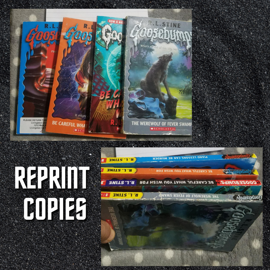 Goosebumps (RL Stine)  ~ 1990s Series ~BUILD YOUR OWN LOT  ~ Buy More & Save $$!