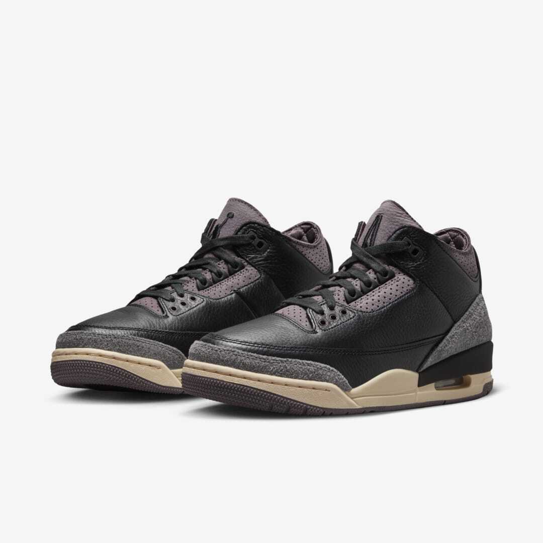Pre-owned Jordan Fz4811-001 A Ma Maniere Nike Women's Air  3 Retro Og Sp Black (women's)