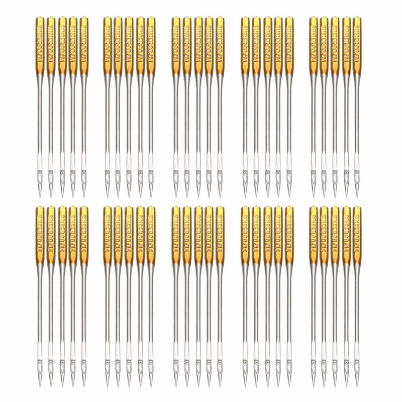 50pcs Nähmaschinenadeln 90/14 No.14 Nadel Sortiment Für Singer