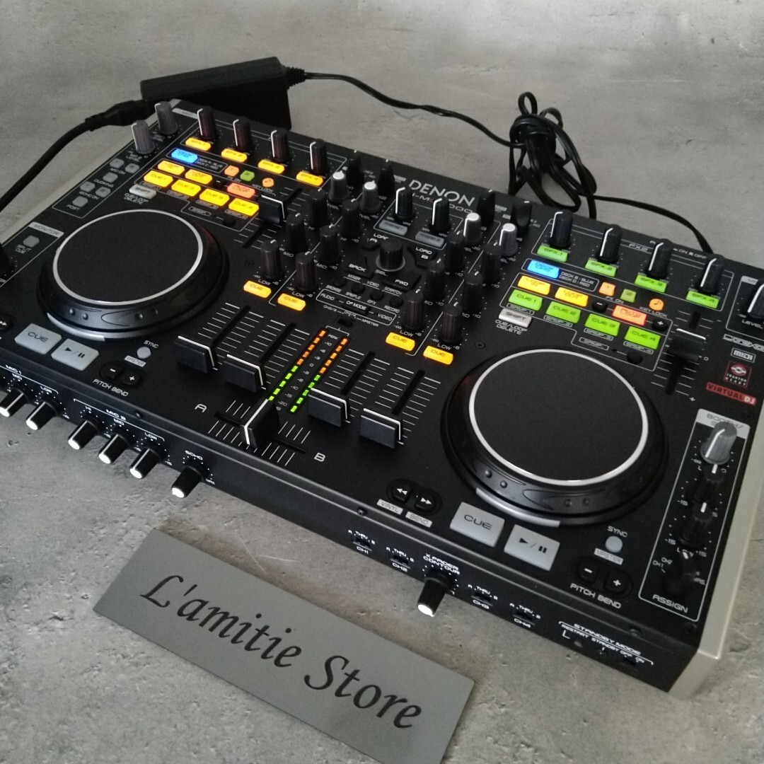 【PCDJコントローラー】DENON DN-MC6000 DENON DN-MC6000 4ch DJ Controller Mixer Traktor Virtual w