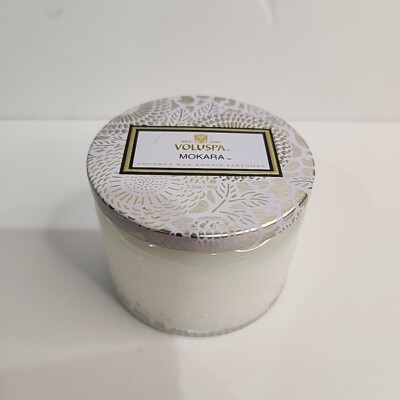 Voluspa Mokara Mini 3.2oz Coconut Wax Bougie Parfumee Candle Fragrance