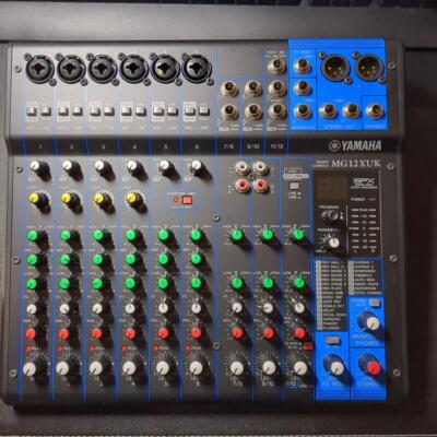 YAMAHA MG12XU ジャンク品 Yamaha MG12XU 12-Input 4-bus Analog Mixer with Effects new