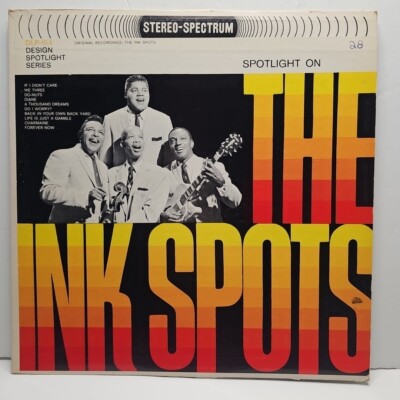Spotlight On The Ink Spots LP Vinyl Record Music 1962 Pickwick DLP-154