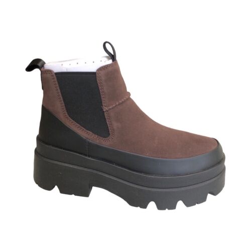 UGG Women's Brisbane Chelsea Burnt Cedar Waterproof Platform UGG Women's Brisbane Chelsea Burnt Cedar Waterproof Platform
