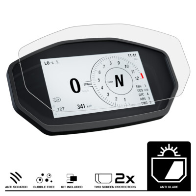DUCATI SUPERSPORT 950 (2021-) Dashboard Screen Protector 2 x Anti Glare