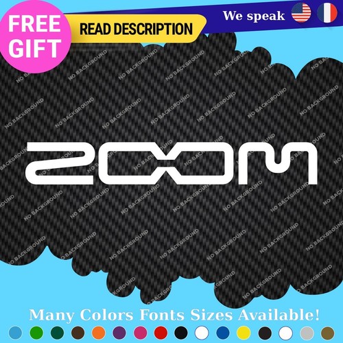 Fits Zoom Decals Stickers Vinyl Pedal LiveTrack Effect Mixer Recorder Processor