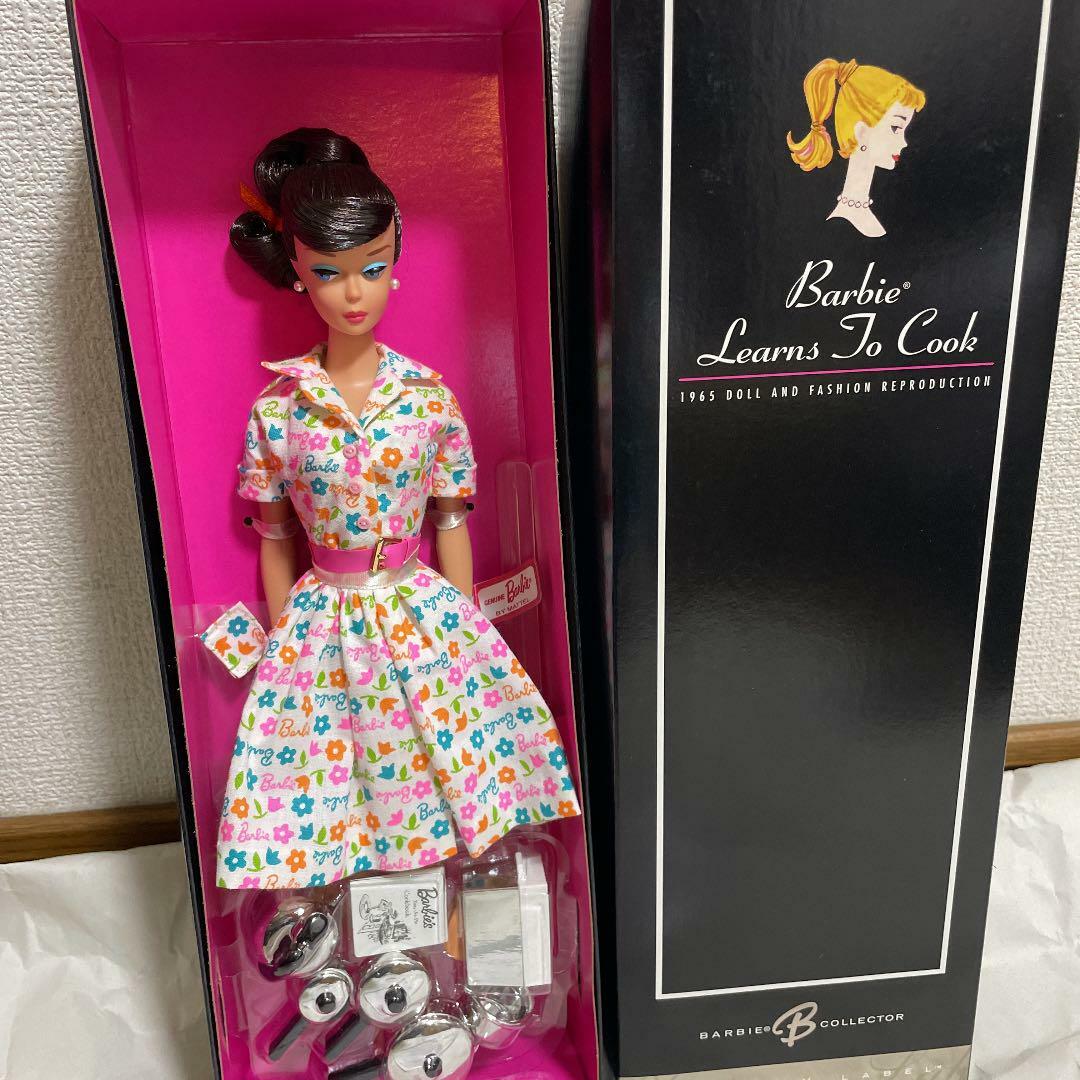 マテル プラチナラベル2006 barbie LEARNS TO COOK Mattel Platinum Label 2006 Barbie Collector LEARNS TO COOK