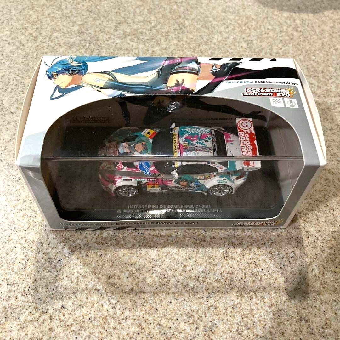 ミニカー 1⁄43 BMW Z4 GSR HATSUNE MIKU 2012⁄ EBBRO Goodsmile Racing