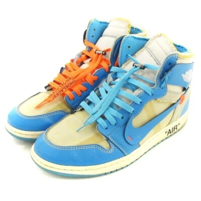a*様 Off-White × Nike Air Jordan 1 High U Nike Air Jordan 1 X Off-white Unc High-top Sneakers Size