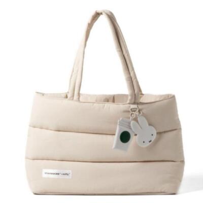 Starbucks ミッフィー　miffy トートバッグ 黒 海外スタバ 新品未使用 海外限定スターバックス ミッフィーmiffy トート