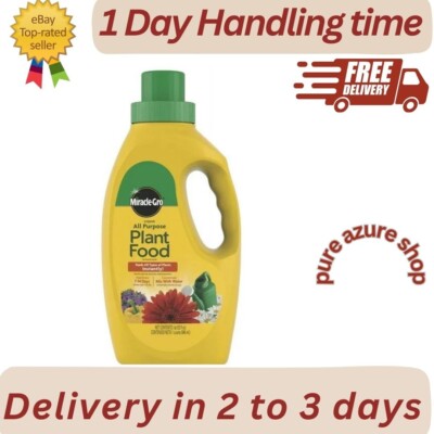 Liquid All Purpose Plant Food Concentrate 32 Oz For flowers vegetables trees...