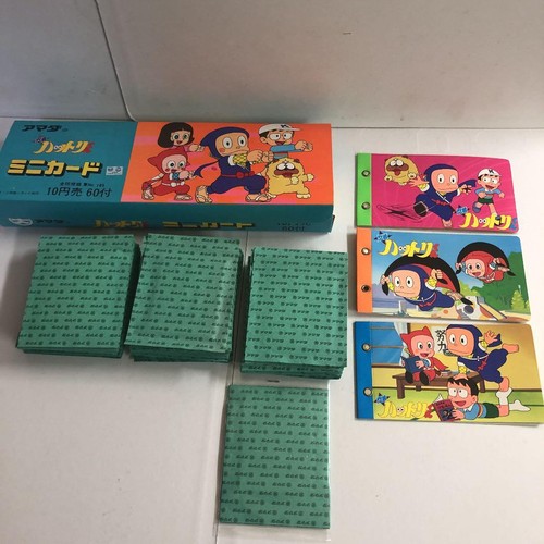 Amada Ninja Hattori mini card Retro Showa 60 bags Character