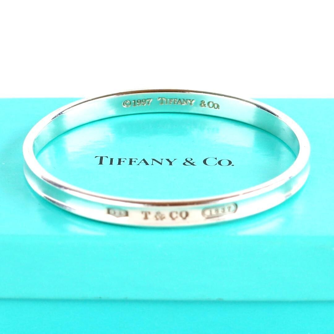 Tiffany & Co. 1837 Sterling Silver 925 Bangle Bracelet