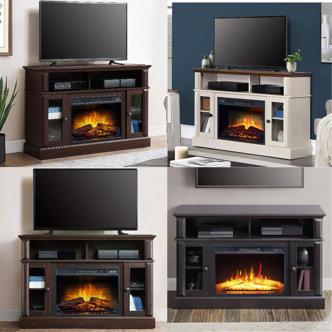 Console For Tvs Up To 55" With Remote Control