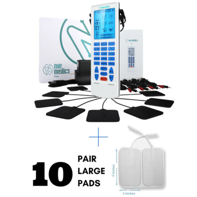 Rechargeable Powerful Tens Unit Muscle Stimulator Machine Device Electrotherapy