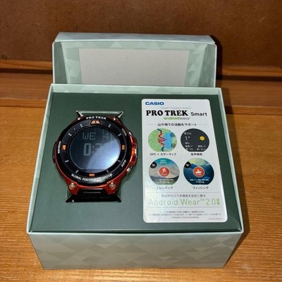 Casio PRO TREK Smart WSD-F20-RG GPS Smartwatch Tested Pre-owned from Japan