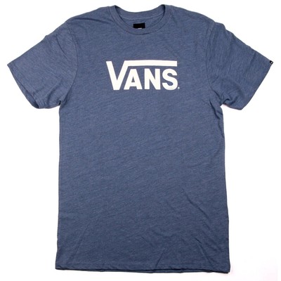 

Vans Classic Heather Футболка с коротким рукавом (Copen Blue/White) Мужская рубашка OTW