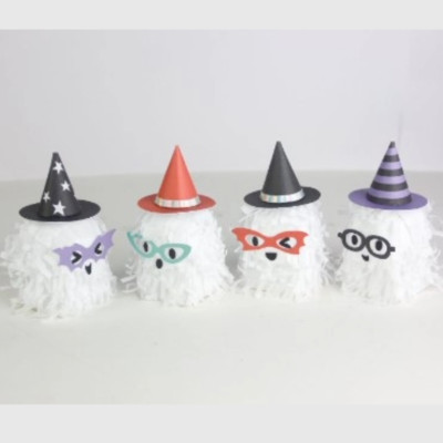 Ghost Surprise Balls Party Favors Set of 4