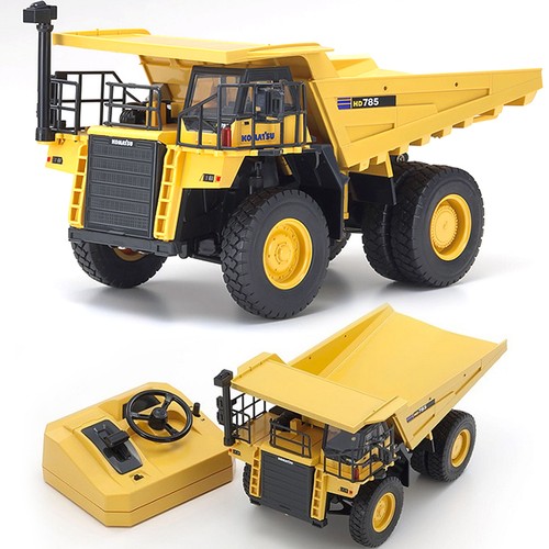 komatsu ミニカー Komatsu HD785-7 Dump Truck Yellow 1/50 Diecast Model by NZG