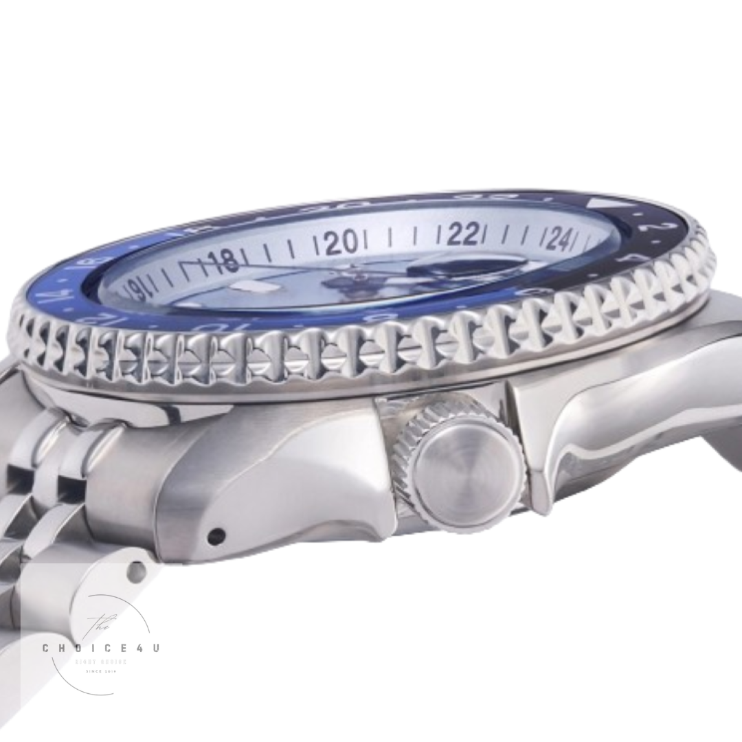 Pre-owned Seiko 5 Sports Automatic Gmt Limited Edition Ice Blue Men's Watch