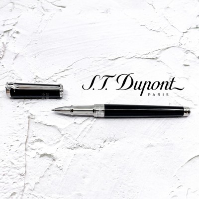 S.T. Dupont Sword Collection Black Palladium Plated Roller Ball Pen 