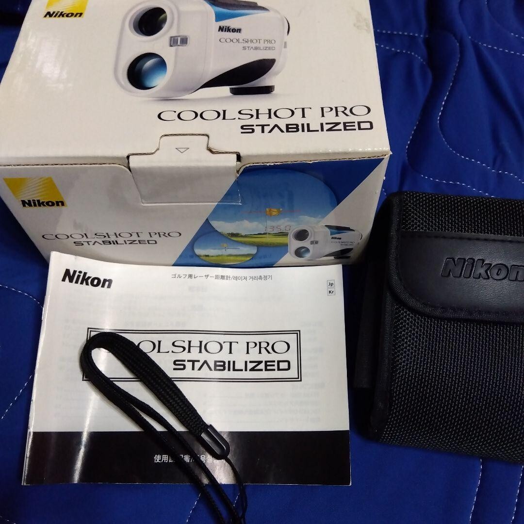 Nikon COOLSHOT Pro II Stabilized Golf Laser Rangefinder