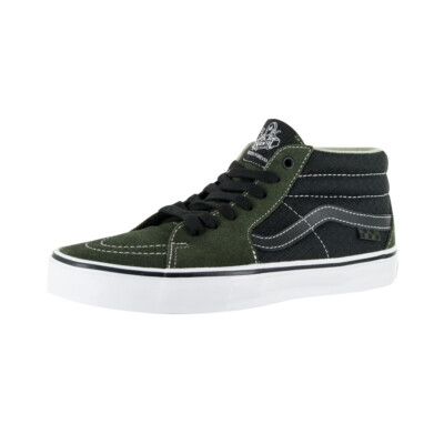 Кроссовки Vans Skate Grosso Mid (Forest Night) Обувь для скейтбординга