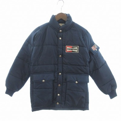 Champion Vintage 70s Spark Plug Racing Jacket Nylon Padded