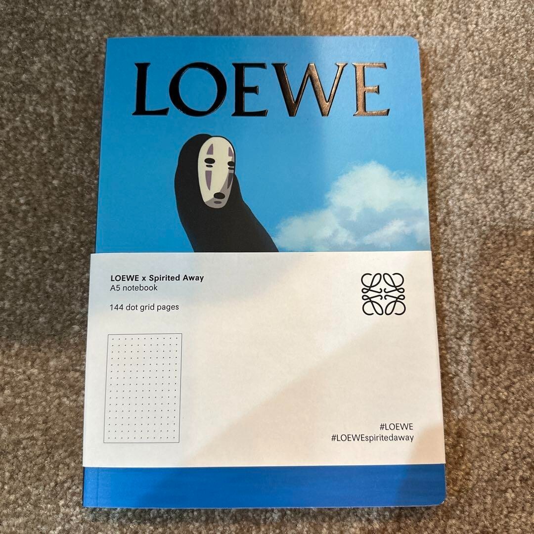 千と千尋の神隠しロエベ LOEWEスピリテッド・アウェイ A5ノートブック４冊 2025年最新】loewe 千と千尋 ノートの人気アイテム - メルカリ