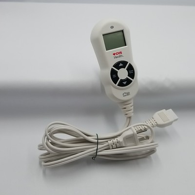 CVS Health Pharmacy Electric Blanket Warmer Controller For Pad 2 Prong
