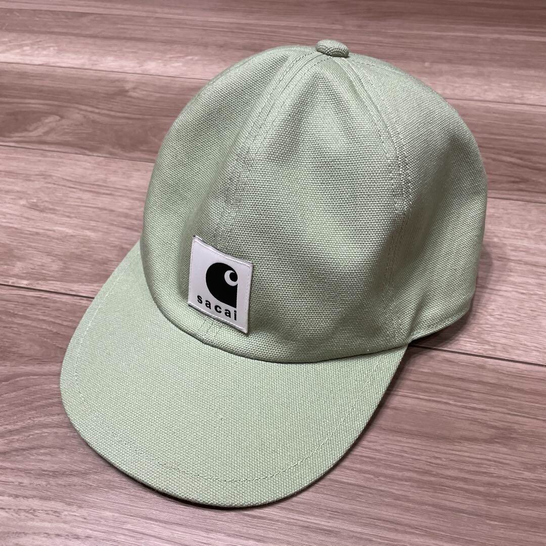 Sacai x Carhartt Duck Cap Hat Rare Color Used Excellent
