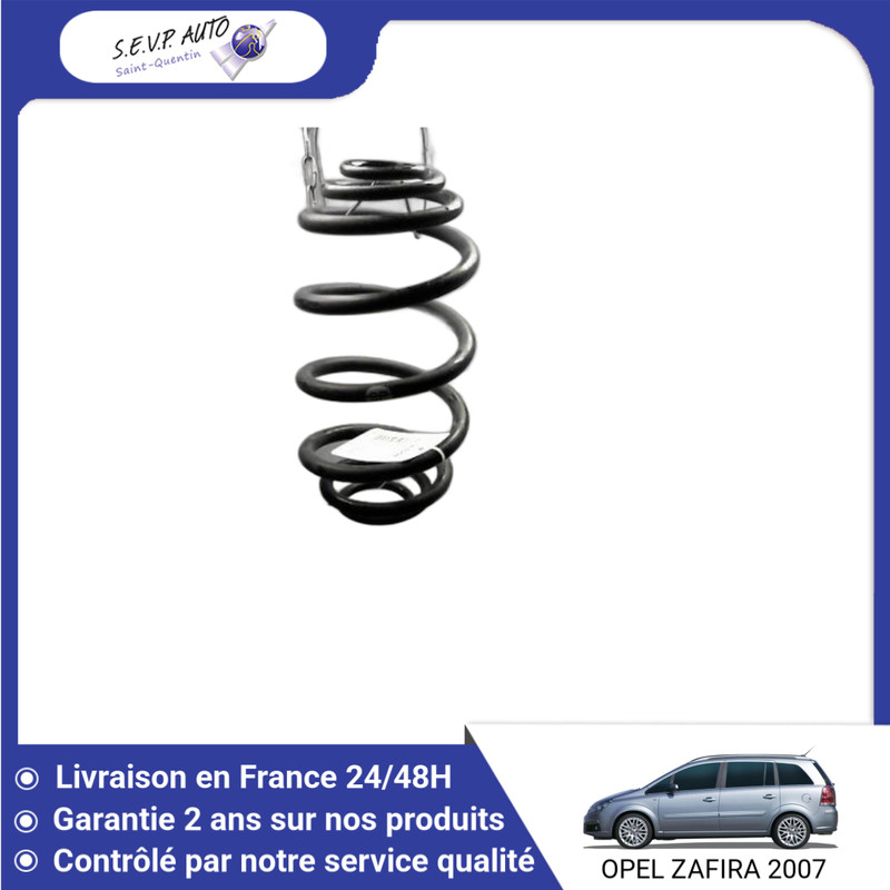 🇫🇷 Ressort Amortisseur Arriere Gauche Opel Zafira ♻️