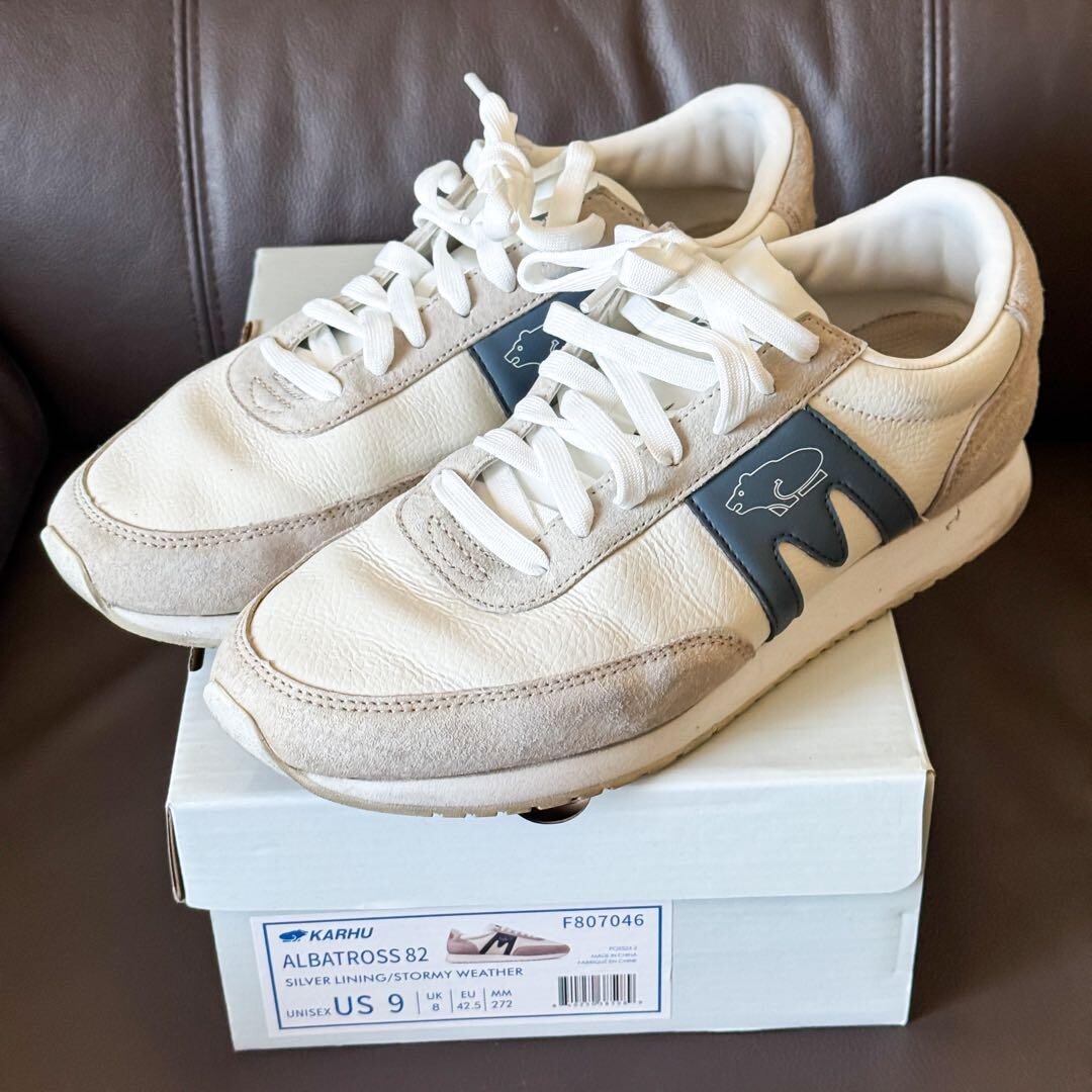 KARHU★ALBATROSS 82★SILVER L/STORMY WEATHER★兼用 Karhu Alabtross 82 Foggy Dew / Turtledove - KH807060