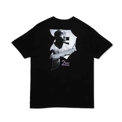 

Футболка с короткими рукавами Primitive x 2Pac Praise (черная), Черный