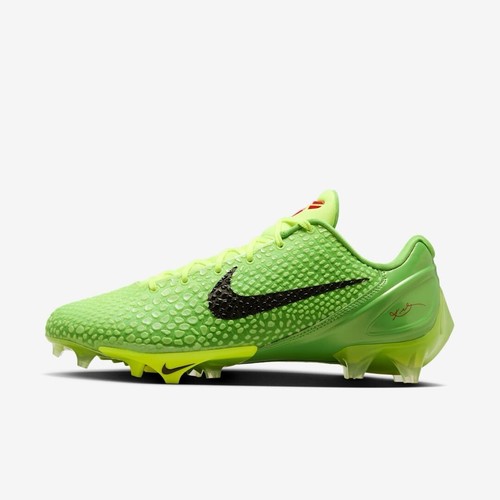 Nike Vapor Edge Kobe 6 Football Cleat Green Apple Volt