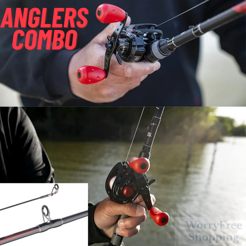 Pro Baitcast Reel & Fishing Rod Combo, Equipment for Anglers