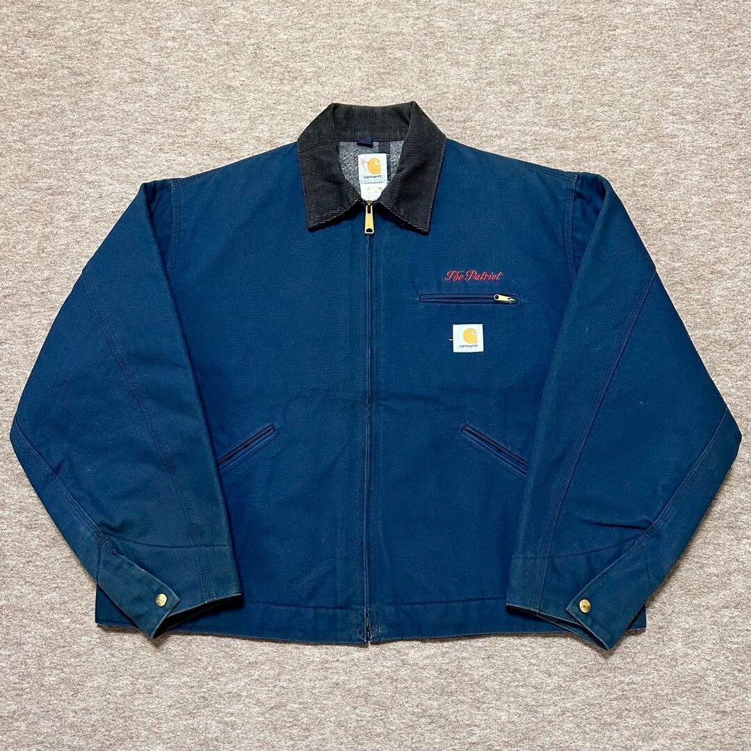 Carhartt Detroit J01 DNY Dark Navy カーハート Size 38 J01 DNY Carhartt Canvas Detroit Jacket | eBay