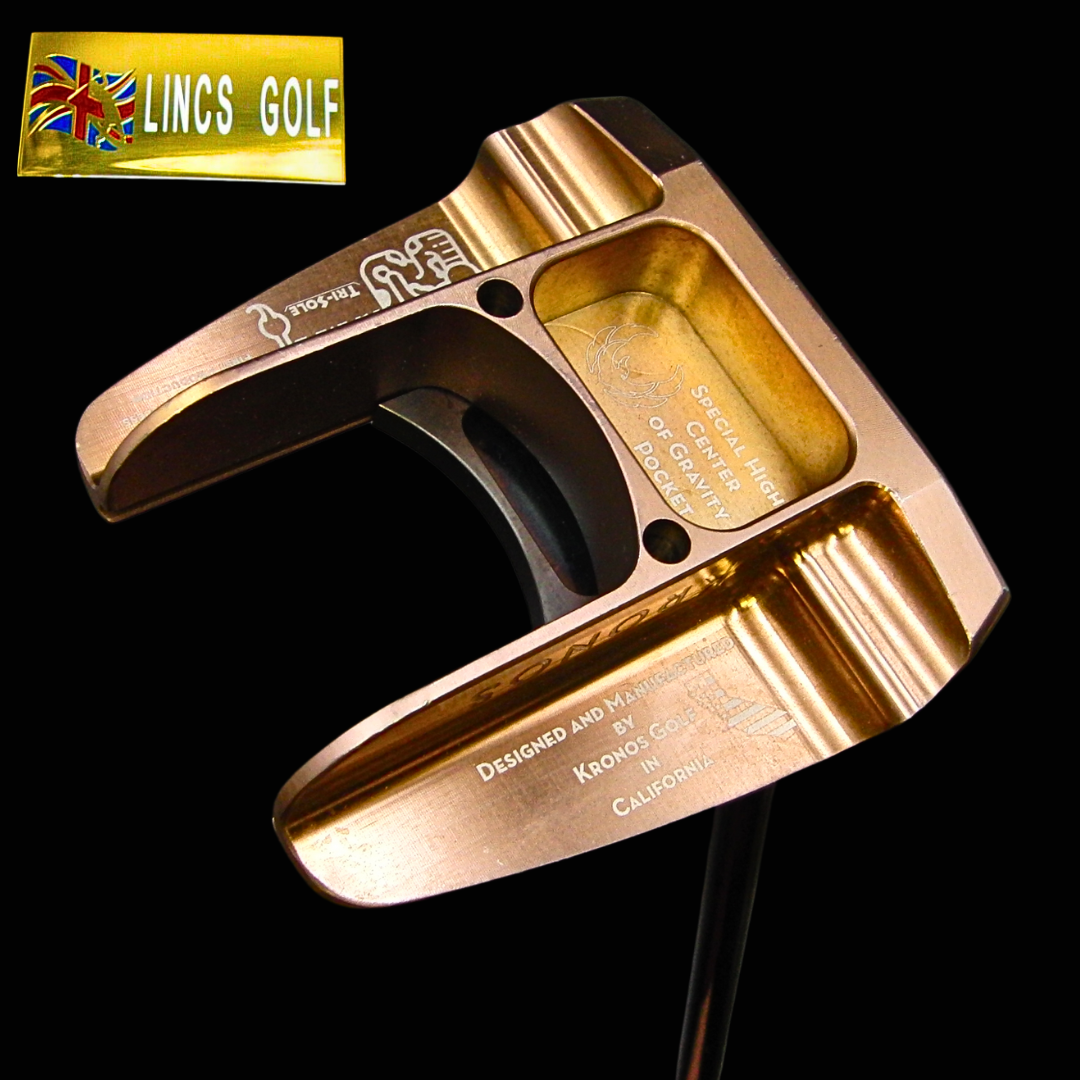 Kronos Kampe Tri-Sole 2.0 Putter 86.5cm Coated Steel Shaft Kronos Grip Kronos Kampe Tri-Sole 2.0 Putter 86.5cm Coated Steel Shaft Kronos Grip