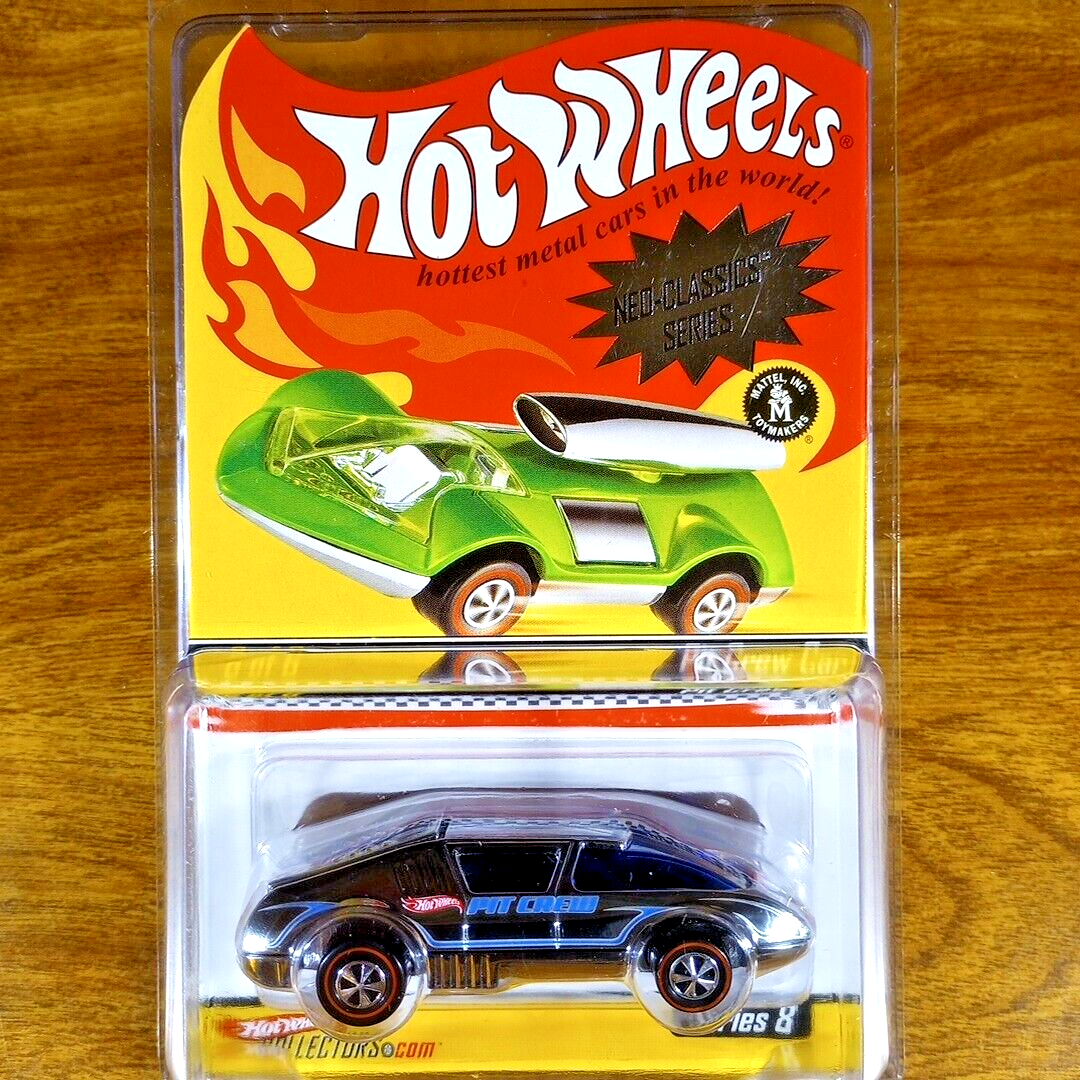 Hot Wheels RLC Pit Crew Car 3036/7500 Chrome Redline Neo Hot Wheels RLC Pit Crew Car 3036/7500 Chrome Redline Neo