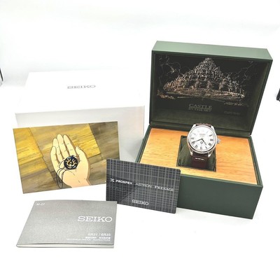Pre-owned Seiko Presage Castle In The Sky Laputa Collaboration Watch Sarx087 Studio Ghibli