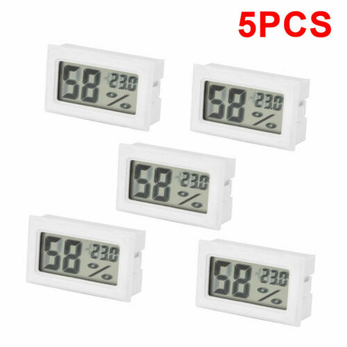 Mini Digital LCD Thermometer Humidity Meter Room Temperature Indoor Hygrometer