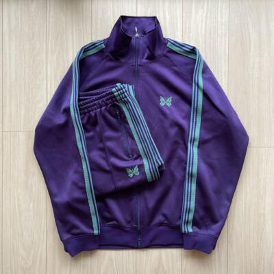 Needles Track jacket 22aw purple size2（Needles track jacket