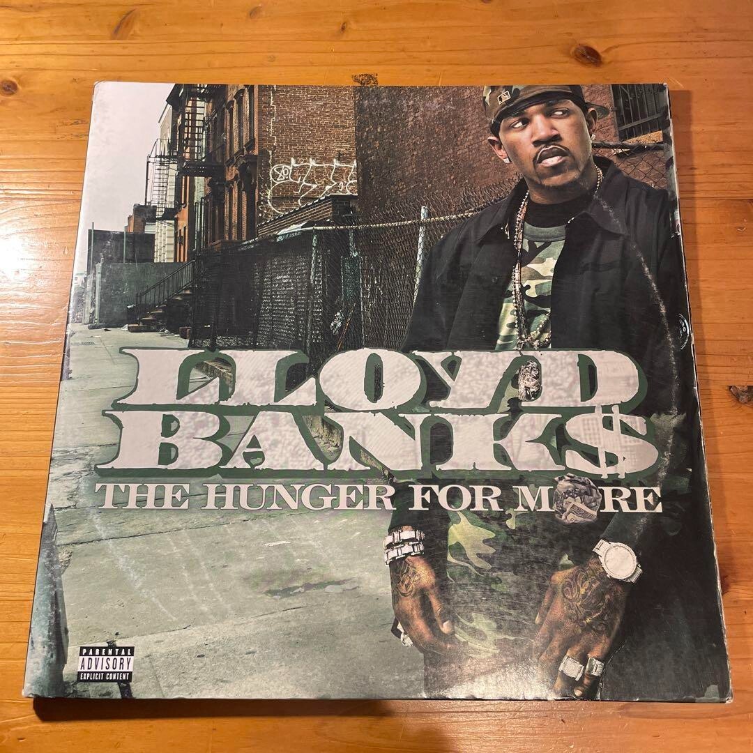レア LLOYD BANKS 『HUNGER FOR MORE』 2LPレコード s-l400.jpg